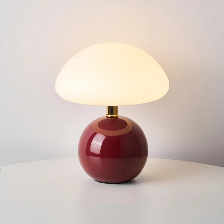 Bordlampe i soppform – Eleganse og originalitet