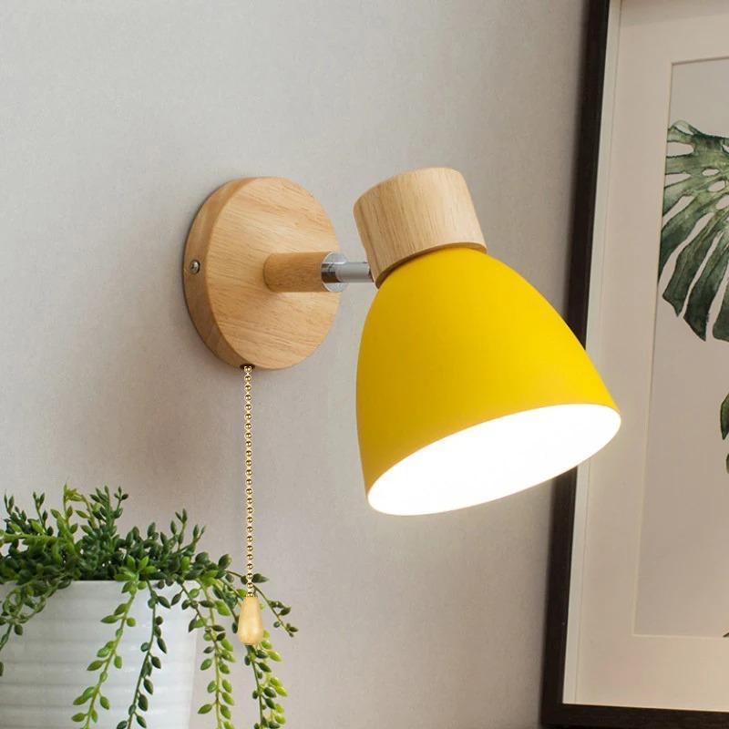 Moderne Vegglampe – Ren stil og naturlig preg