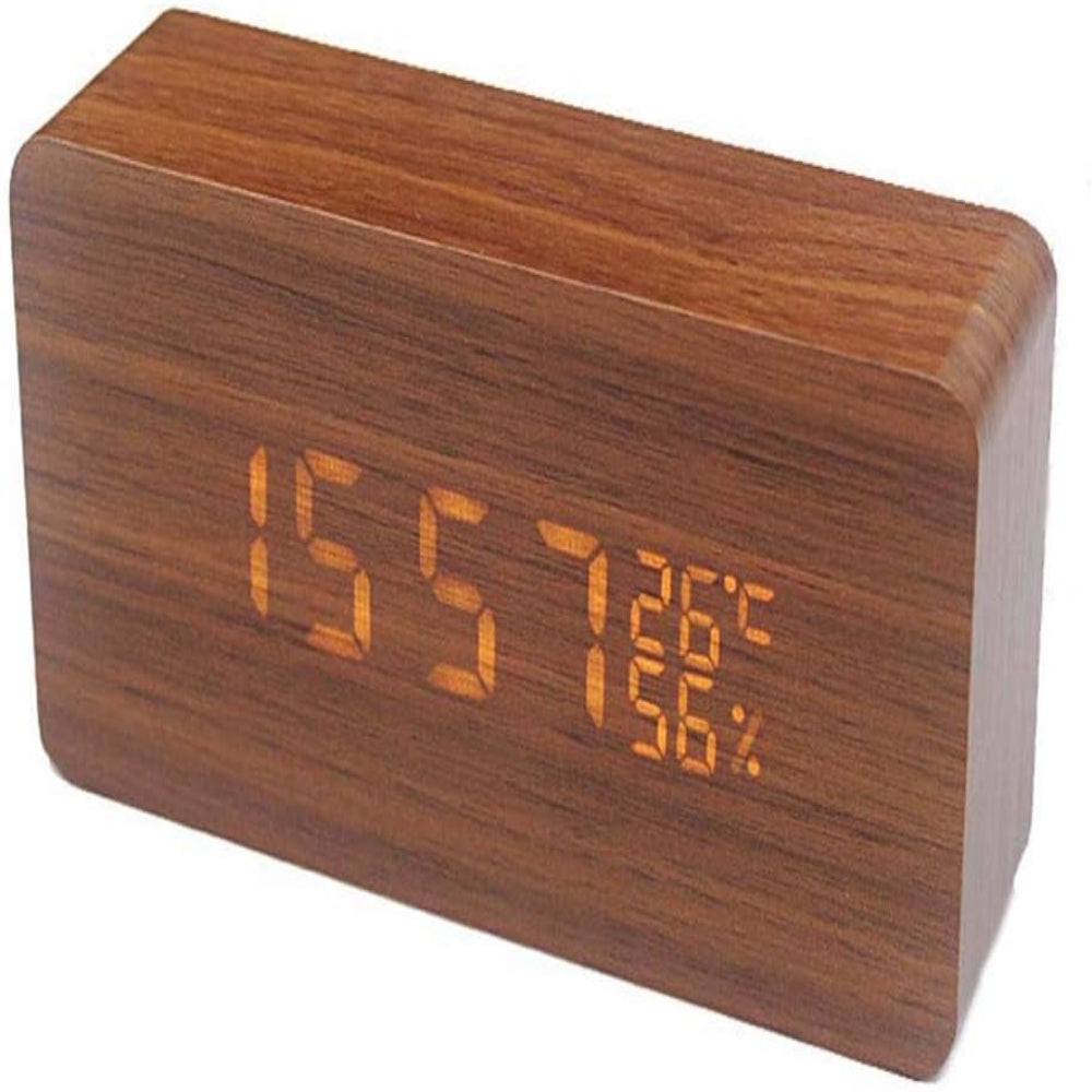 Relógio LED Com Comando de Voz – Design Moderno e Funcionalidade Inteligente