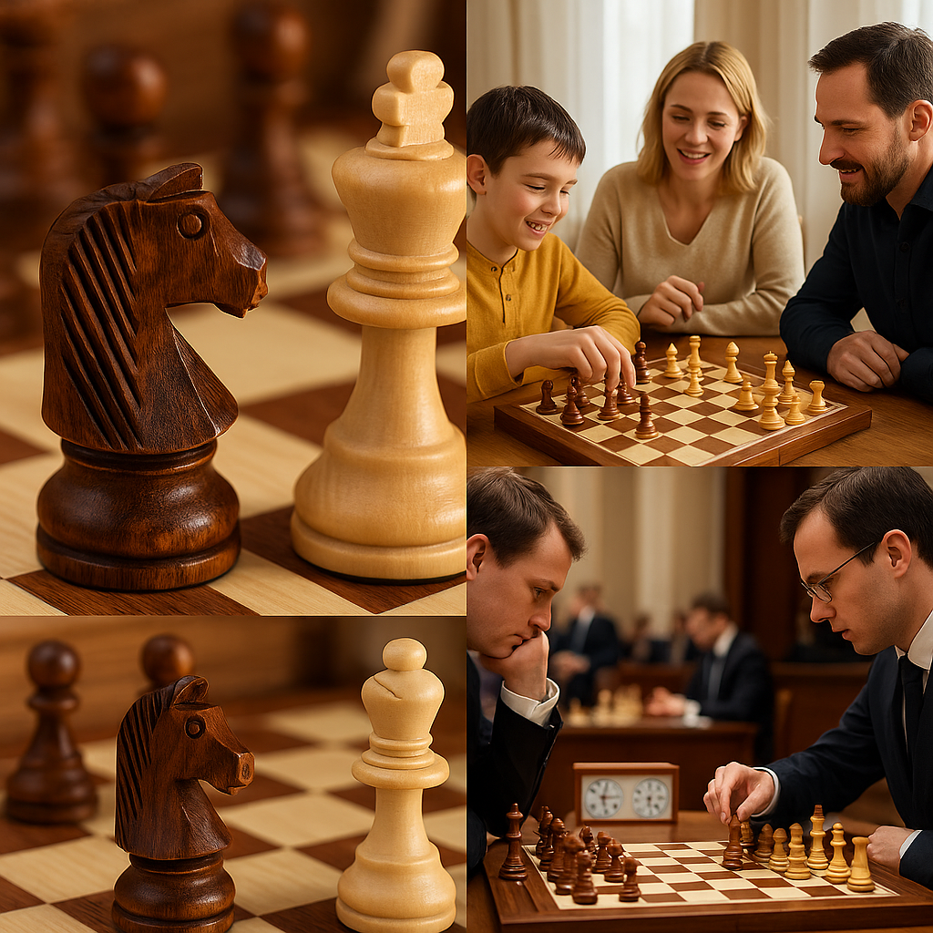 Jeu D’échecs Classique – Artisanat Soin Et Esthétique Distinguée