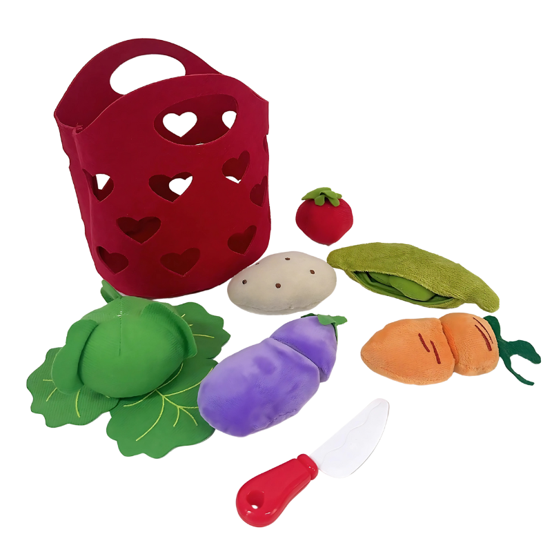 Children's Felt Market Basket - Everyday Fun and Discovery