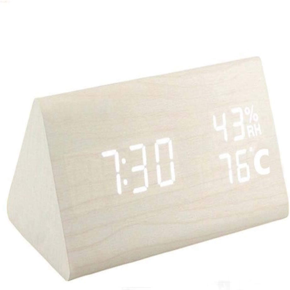 Relógio LED Com Comando de Voz – Design Moderno e Funcionalidade Inteligente