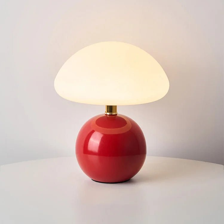 Bordlampe i soppform – Eleganse og originalitet