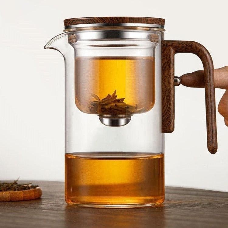 Glazen Theepot Met Infuser — Elegantie En Eenvoud Voor Elke Dag