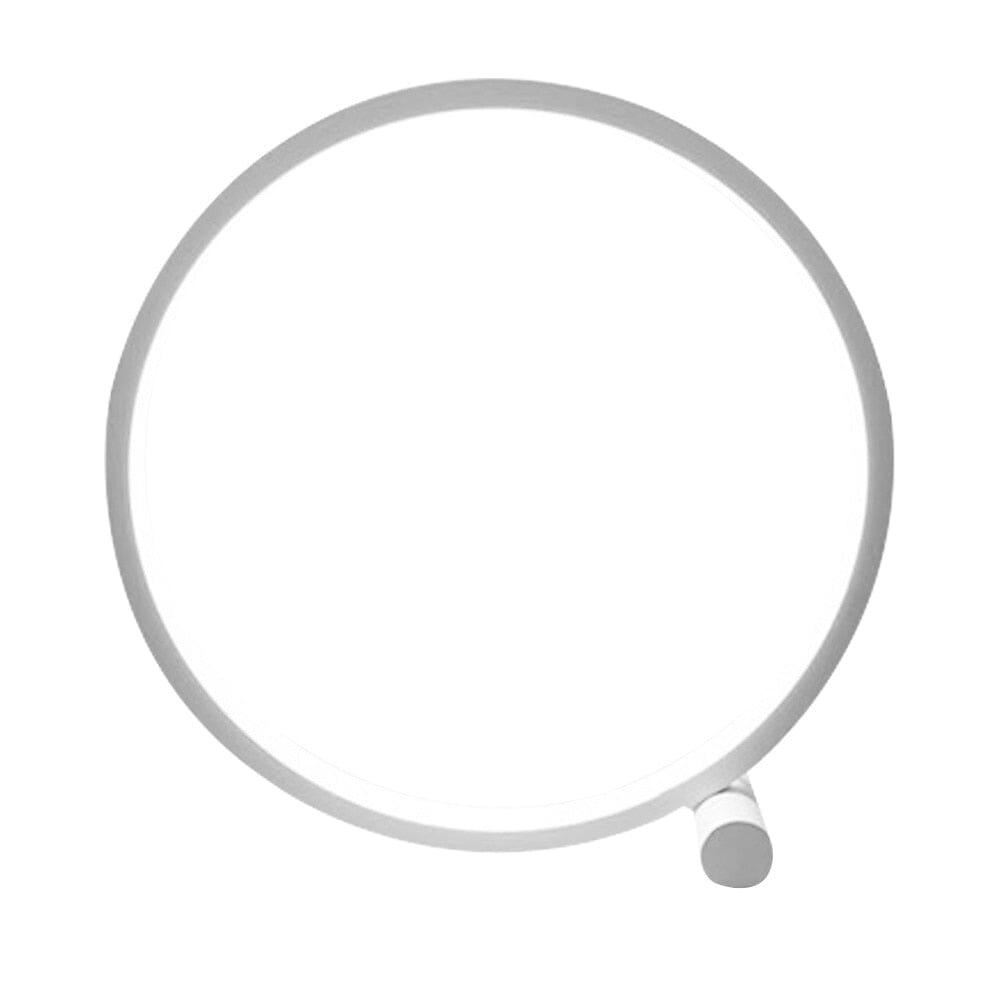 מנורת שולחן עגולה עם חיישן מגע – מודרניות ונוחות