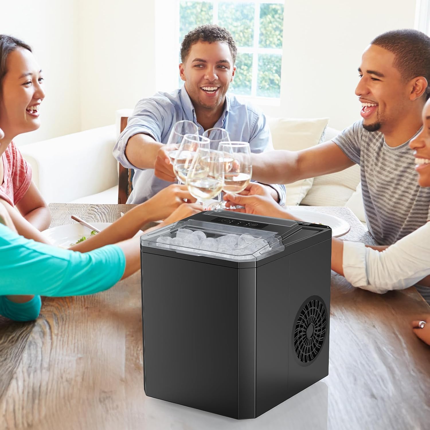 Bærbar Ismaskine – Øjeblikkelig Friskhed Lige Ved Hånden
