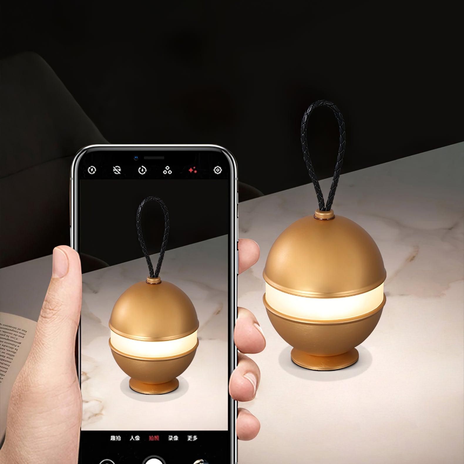 Lampe Sphère Rechargeable — Design Chic & Lumière Détente