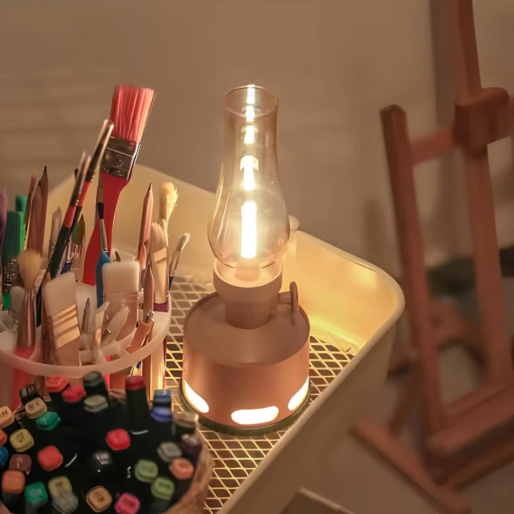 LED lampa ve stylu retro – elegantní dekorační osvětlení