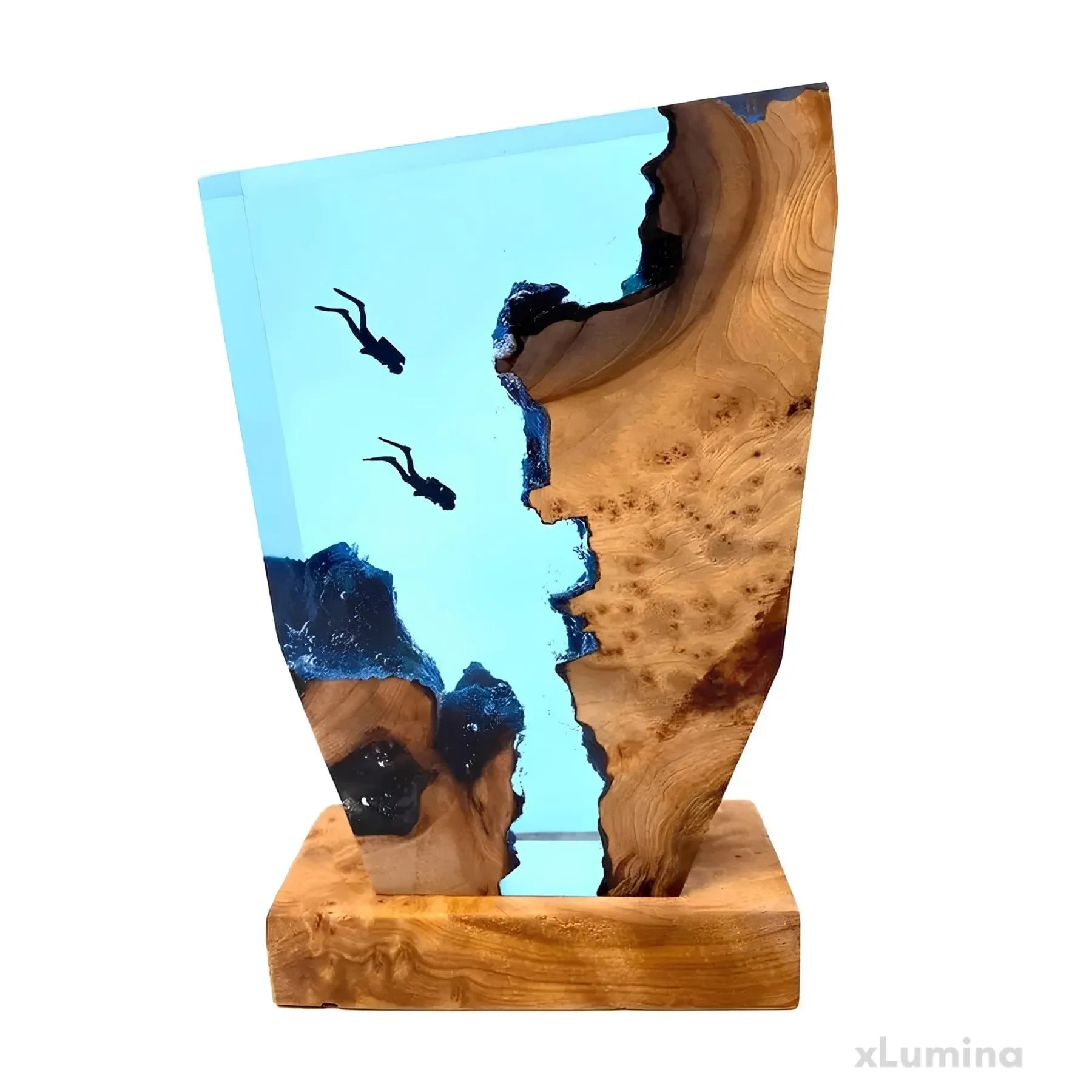 Lampă de Masă Oceanică – Decorațiune Luminoasă Calmante