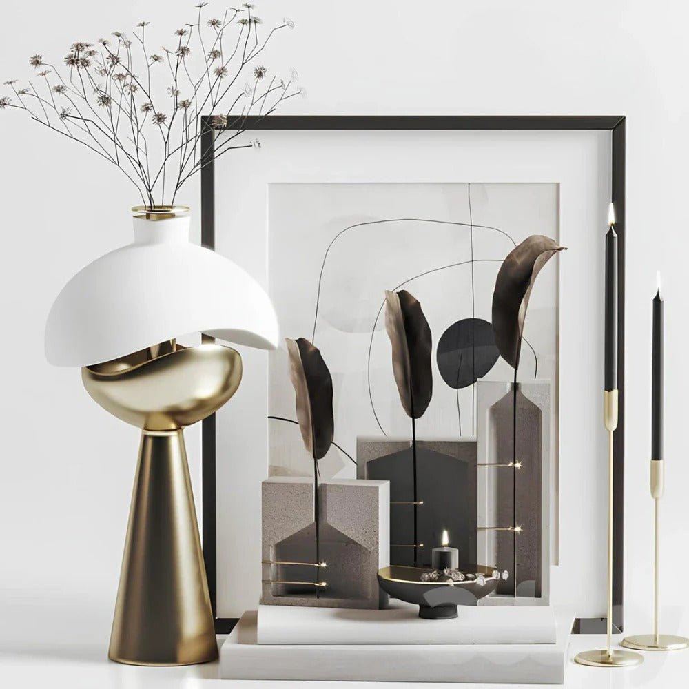 Lampă de birou sculptată – eleganță și originalitate