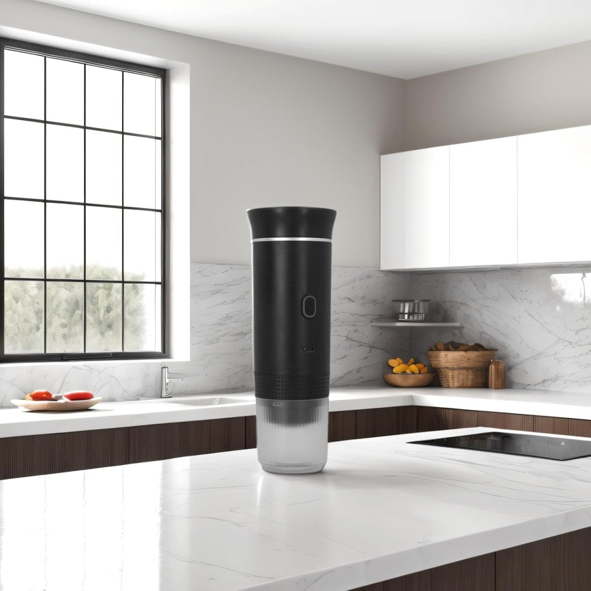 Prenosný kávovar 3-v-1 – Ideálny na kanceláriu, dom a vonkajšie použitie