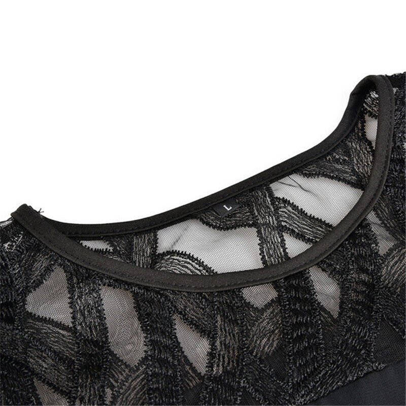 Blandine | Klänning för Stora Storlekar – Elegant Stil och Asymmetrisk Kantsöm