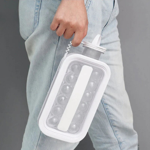 Formička na led ve tvaru koule – pro osvěžující nápoje