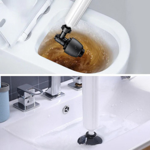 Desatascador A Presión De Aire – Potencia Y Eficacia Instantánea