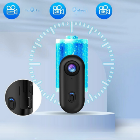 4K Body Camera - Hoge definitie en grote capaciteit