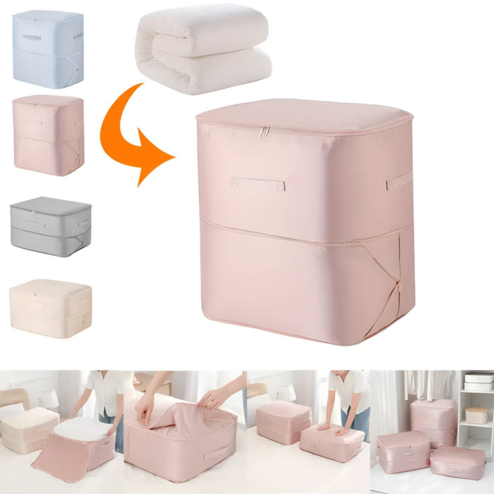 Összenyomható tárolótáska – Spóroljon helyet az utazás során