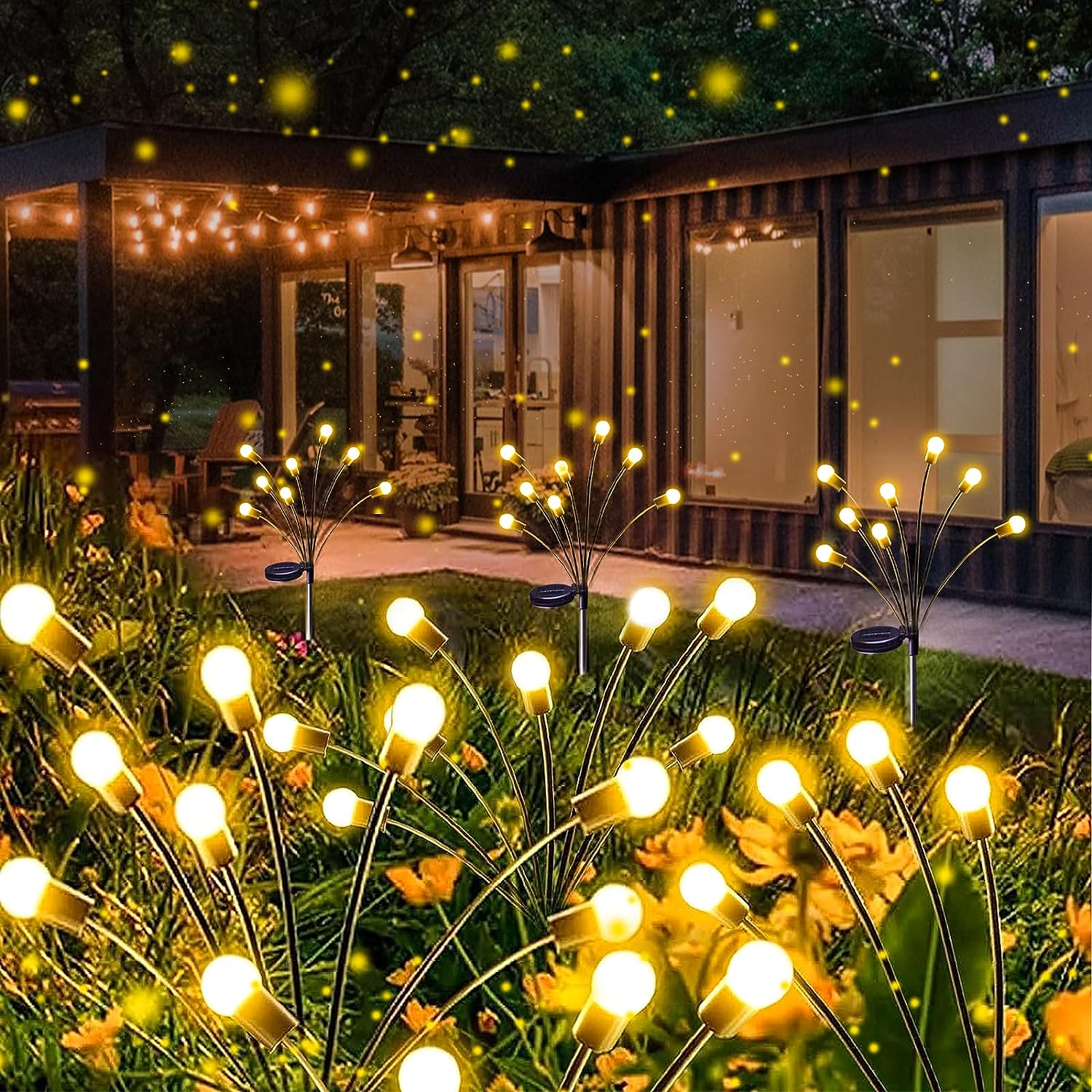 Lampes LEDs Lucioles À Énergie Solaire – Ambiance Magique Pour Votre Jardin