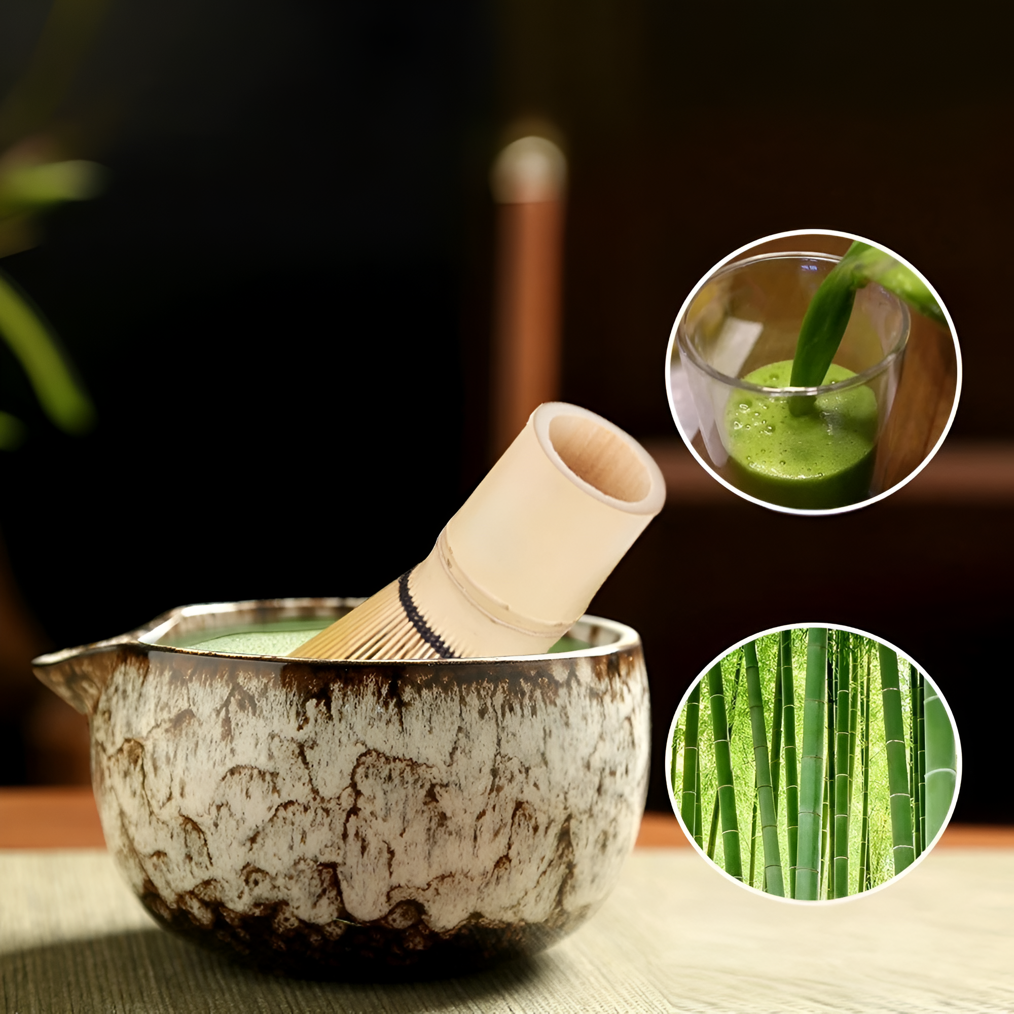 Matcha 6 Piece Preparation Set - Käsityöläismainen eleganssi ja hienostunut maku