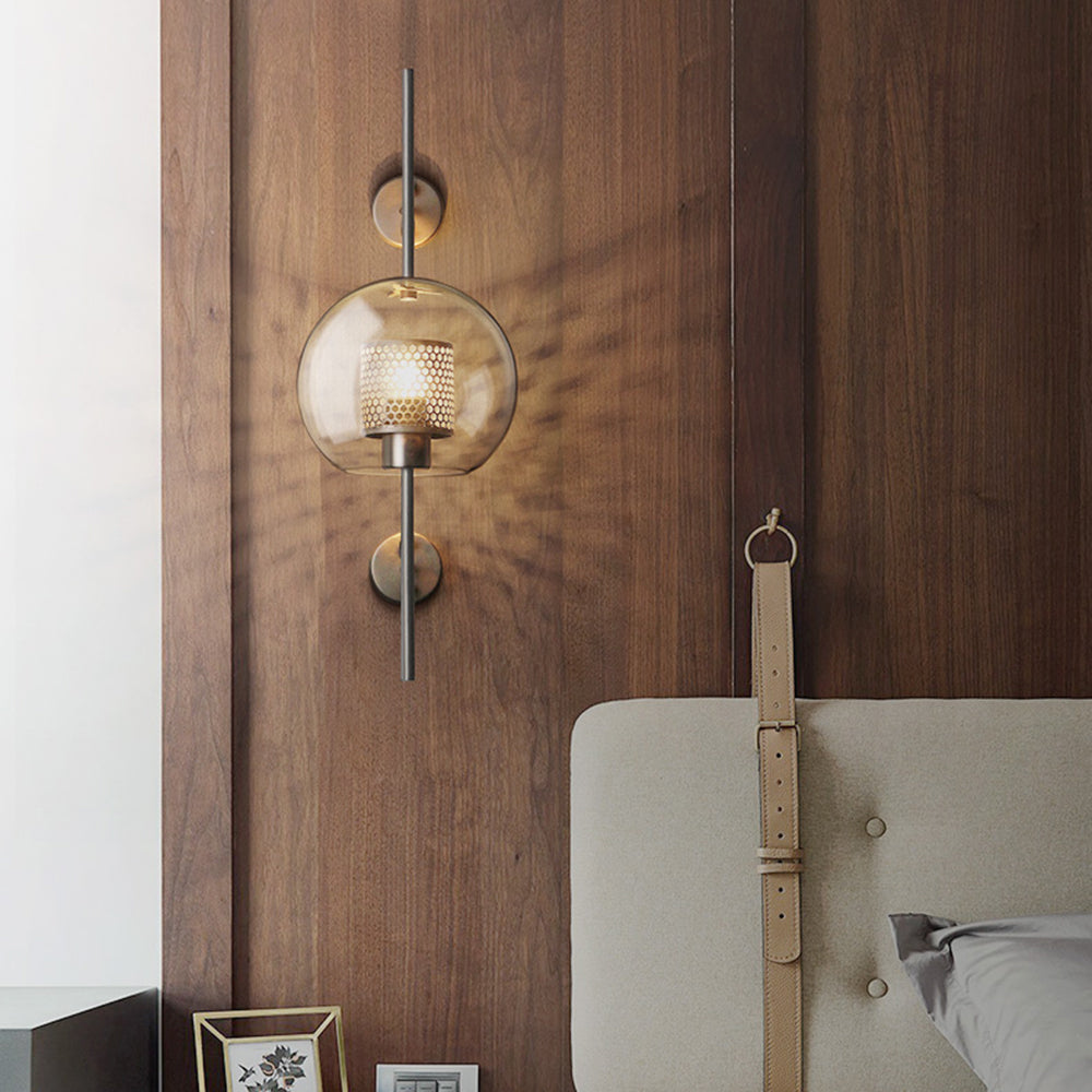 Teollinen geometrinen seinävalaisin - tyyliä ja modernia