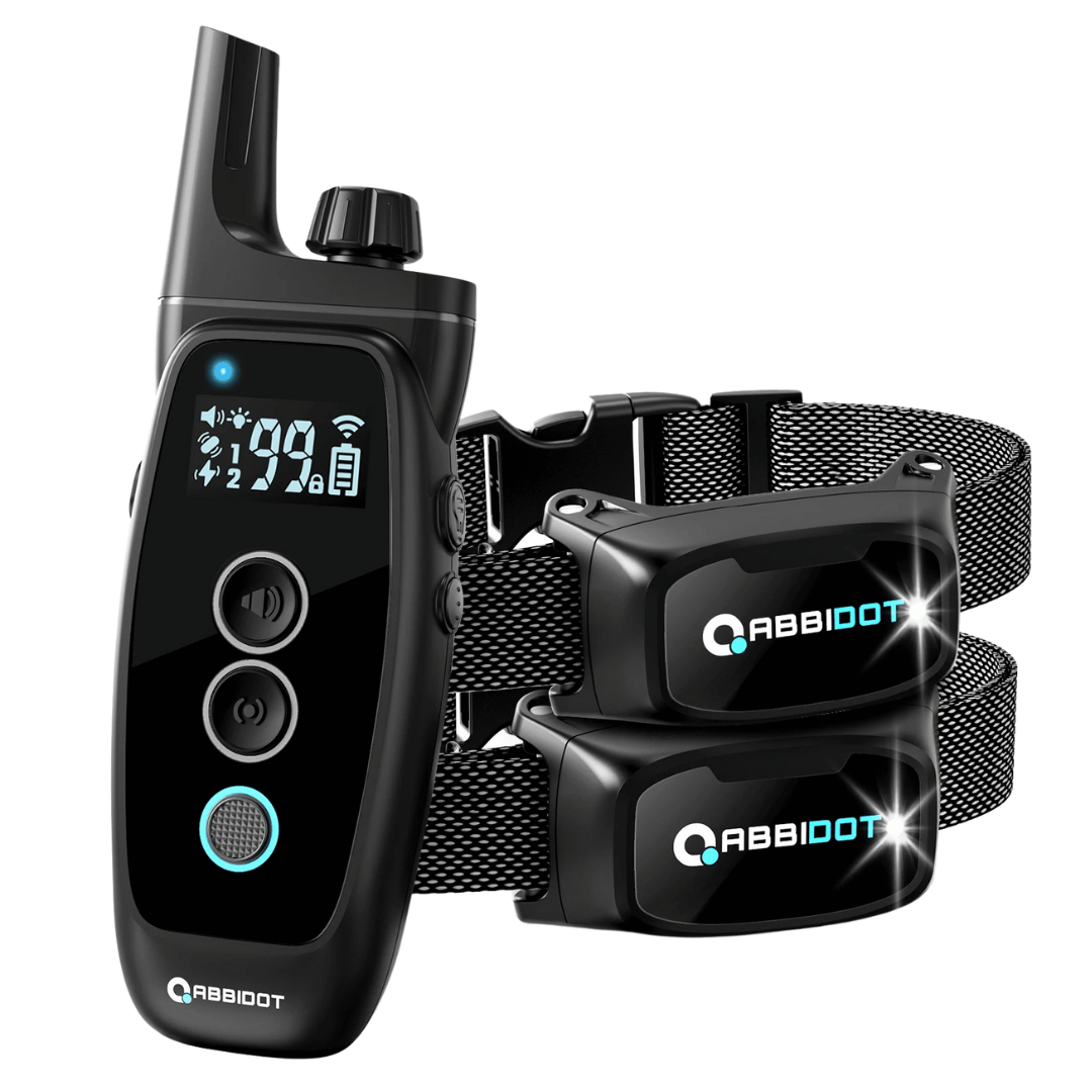 Výcvikový obojek pro psy – LED dálkové ovládání a dosah 1000 m