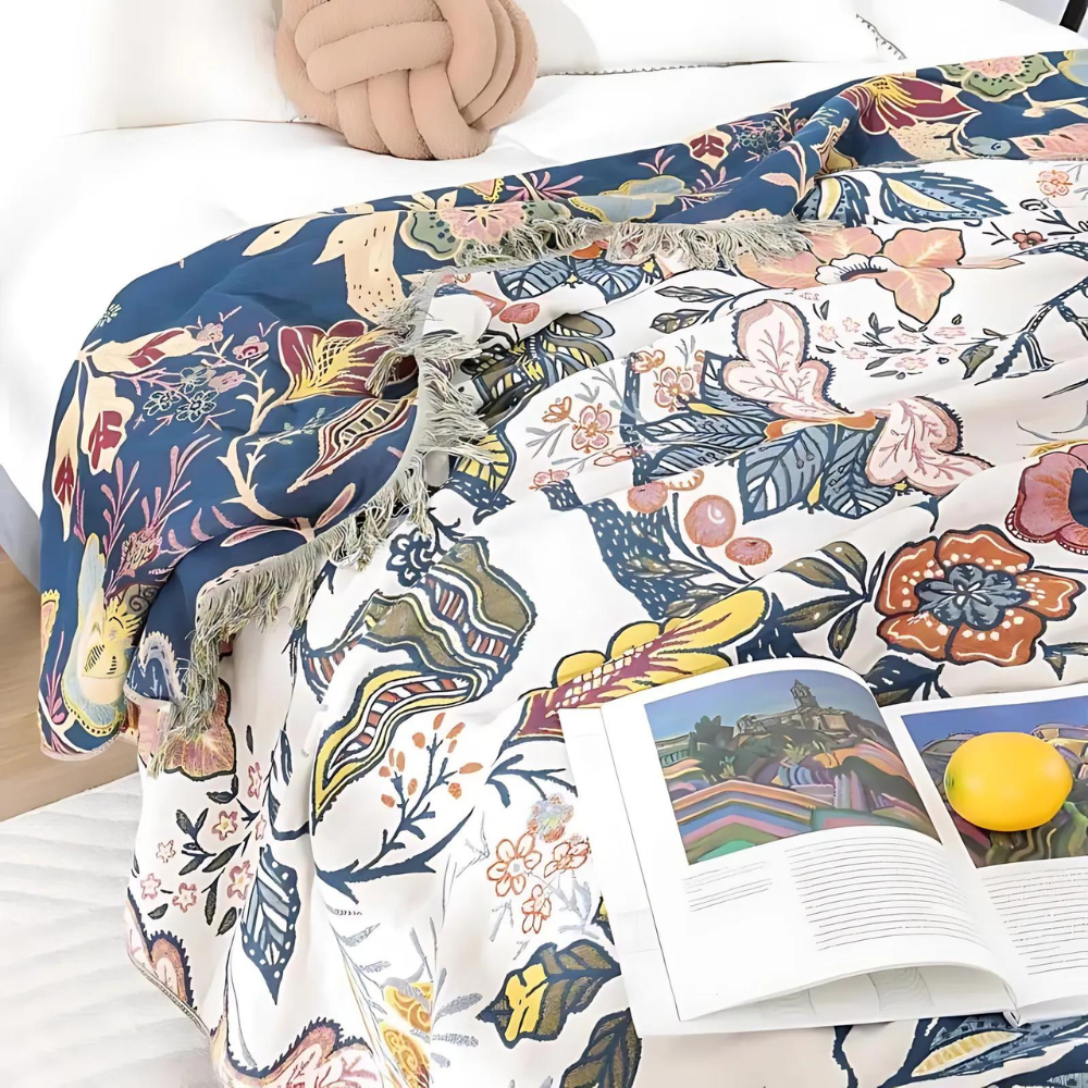 Kunstnerisk Dekorasjon i Rustikk Stil Med Blomster