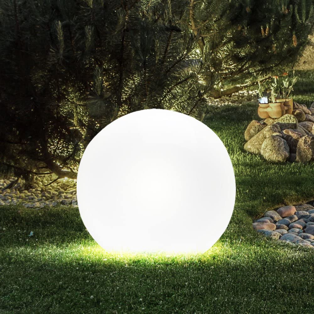 Esfera de iluminação de jardim