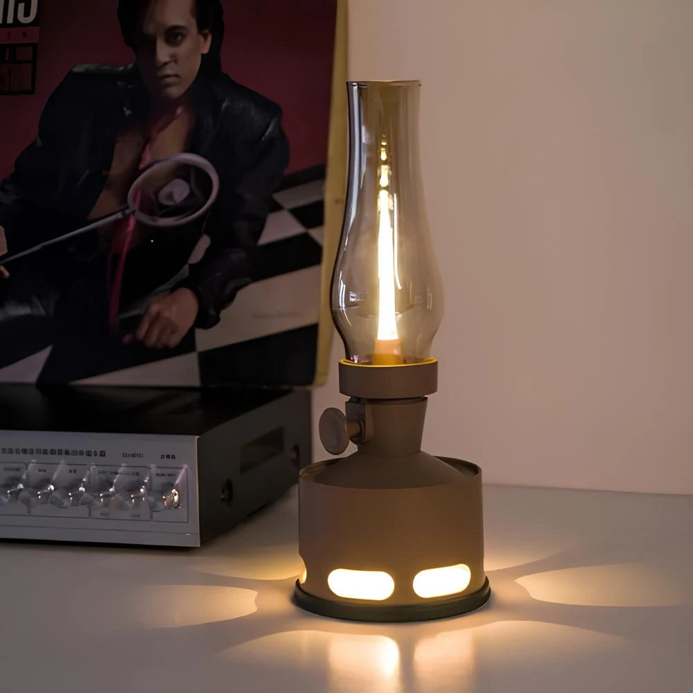 LED lampa ve stylu retro – elegantní dekorační osvětlení