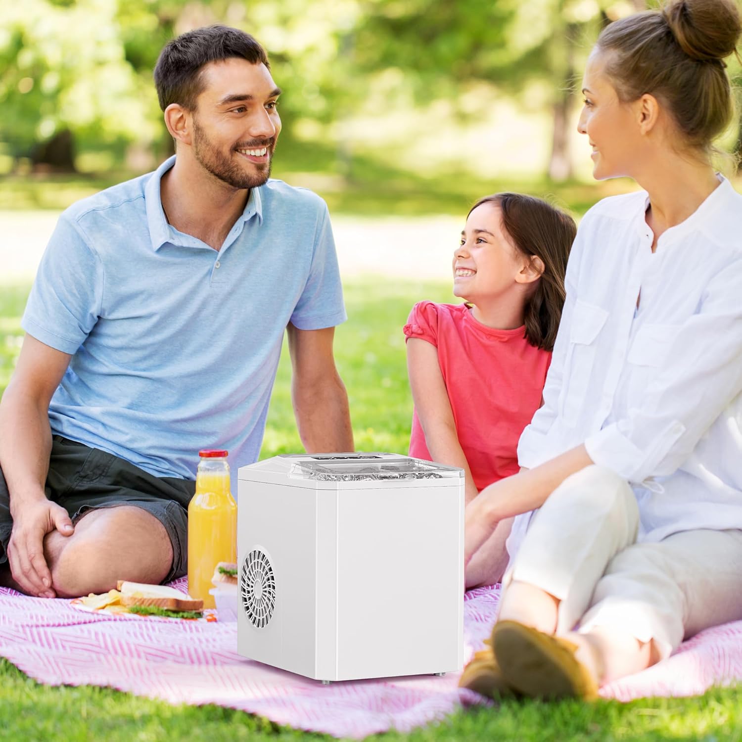 Bærbar Ismaskine – Øjeblikkelig Friskhed Lige Ved Hånden