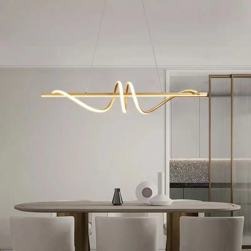 Suspensão LED Moderna – Elegância e Modernidade 