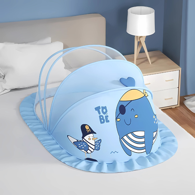 Kokoontaitettava vauvan hyttysverkko - Hyönteisten ja hengityksen esto