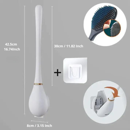 SmartBrush - Elegant och hygienisk silikon WC Brush