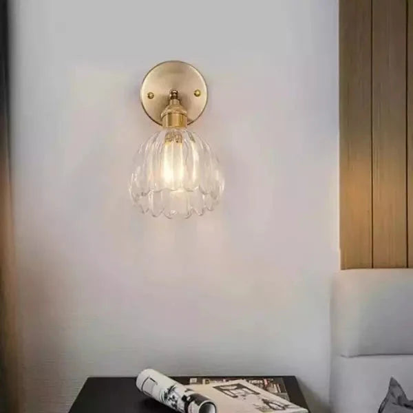 Decoratieve Wandlamp – Knopbloem En Romantische Sfeer 