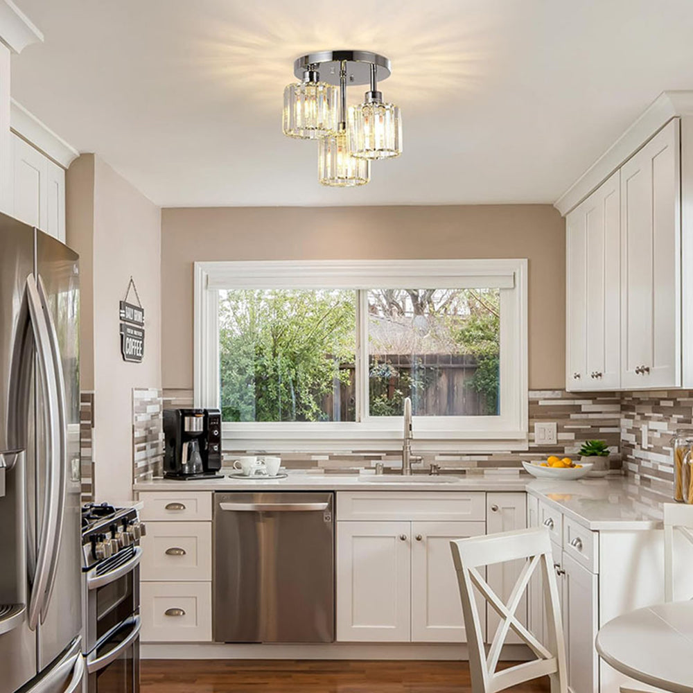 Plafoniera Semi-Incastrata – Eleganza Moderna e Splendore Raffinato 