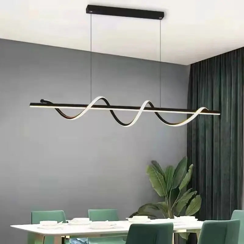 Suspensão LED Moderna – Elegância e Modernidade 