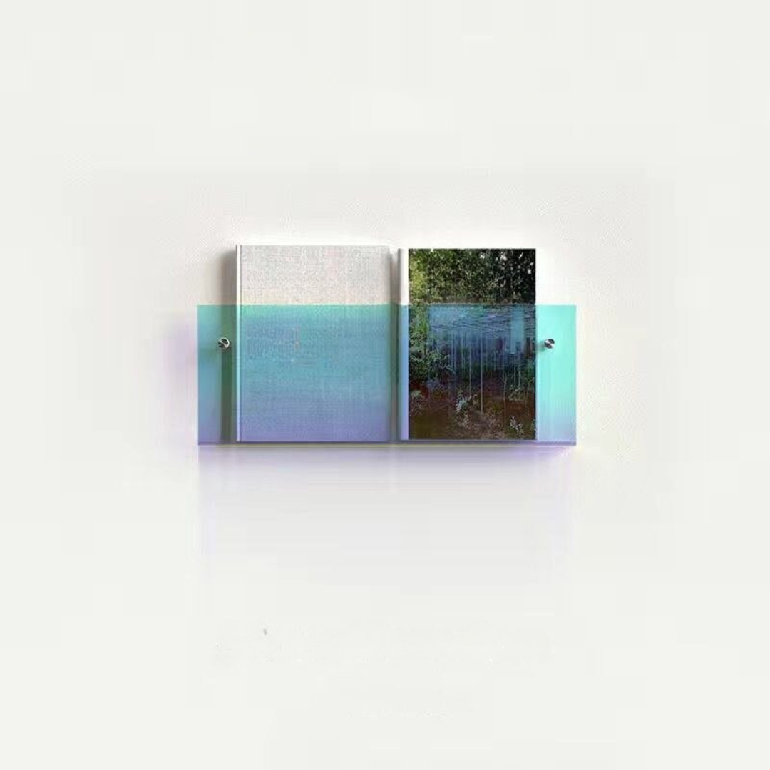 Διαφανής Ράφι Τοίχου Για Περιοδικά – Κομψός Και Σύγχρονος Σχεδιασμός 