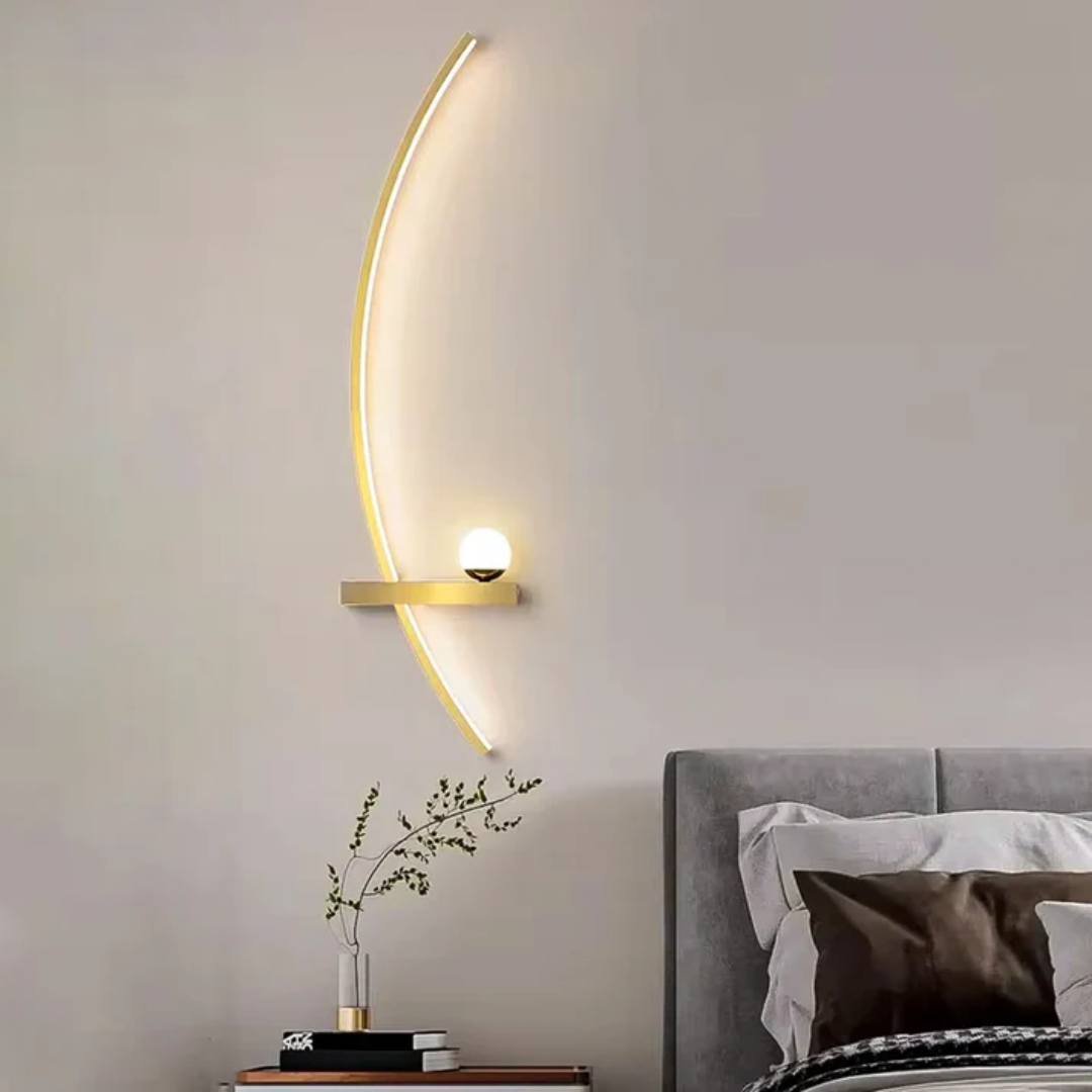 Aplique de pared LED – Iluminación moderna y elegancia minimalista 