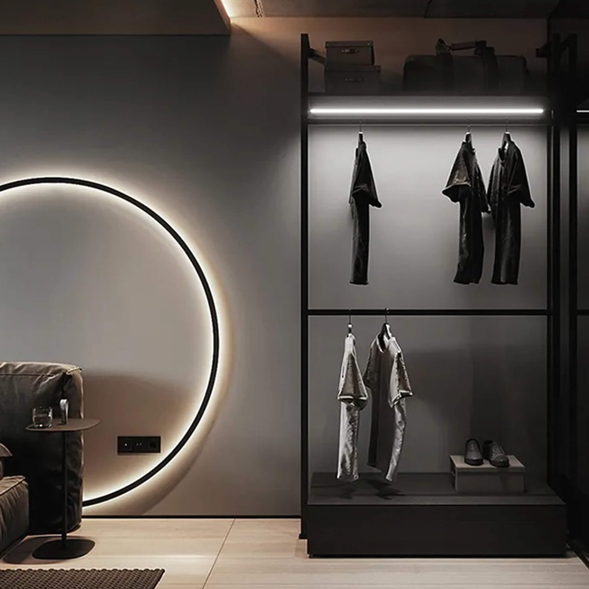 Απλίκα Τοίχου Halo – Κομψότητα Και Μοντερνισμός 