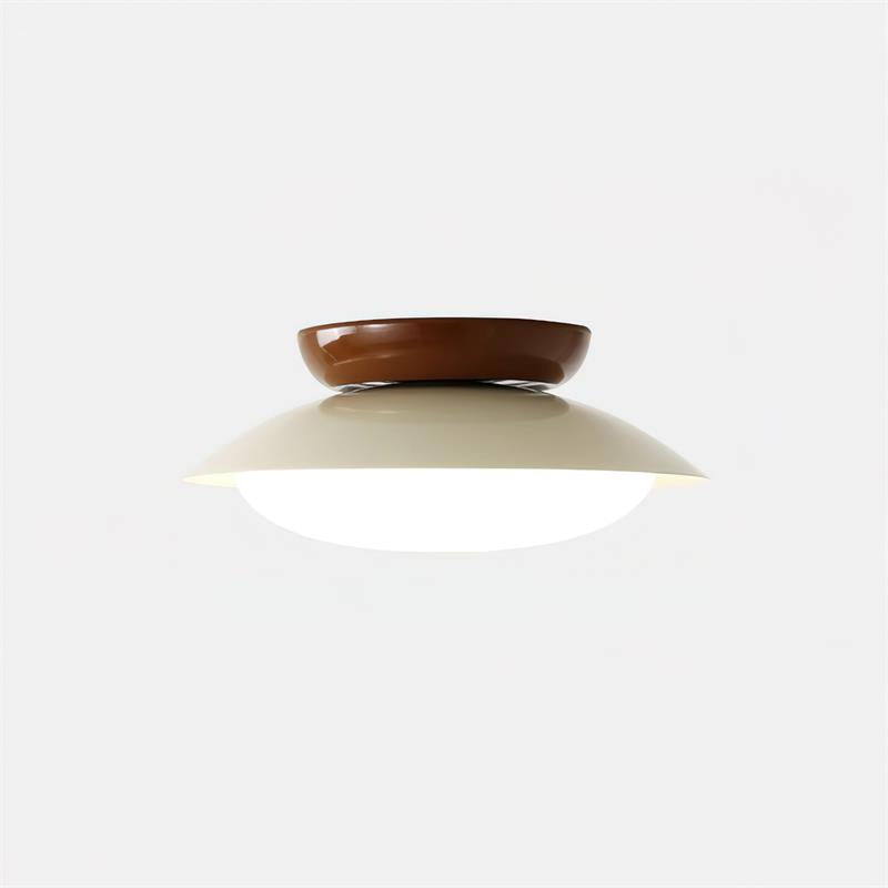LED Round Ceiling Light - naturlig glød og diskret elegance