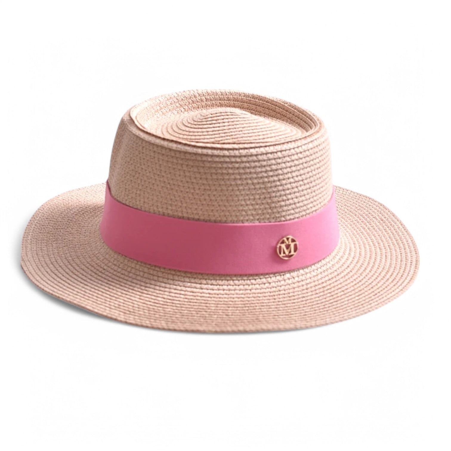 Hatt Klocka I Halms – Retro Elegans Och Solskydd 