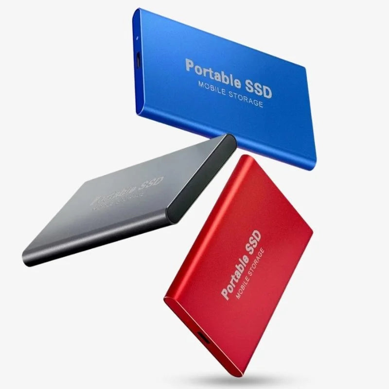 Disque SSD Externe Haute Vitesse – Transferts Fluides Et Compacts