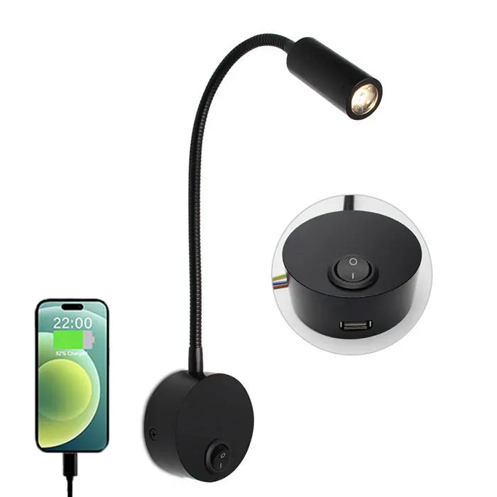Fleksibel LED-væglampe - mobilitet, elegance og målrettet lys