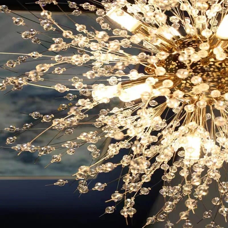 Lámpara de Cristal Colgante – Elegancia y Brillo Atemporal 