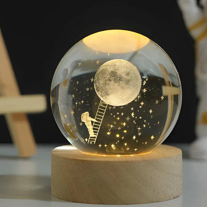 Dekorativní LED lampa – gravírované provedení a moderní styl 