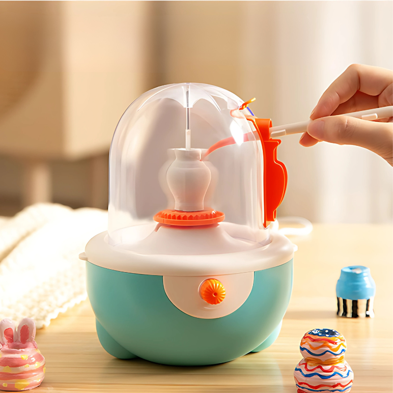 Lasten keramiikkapyörä - hauska oppia & helppo luoda