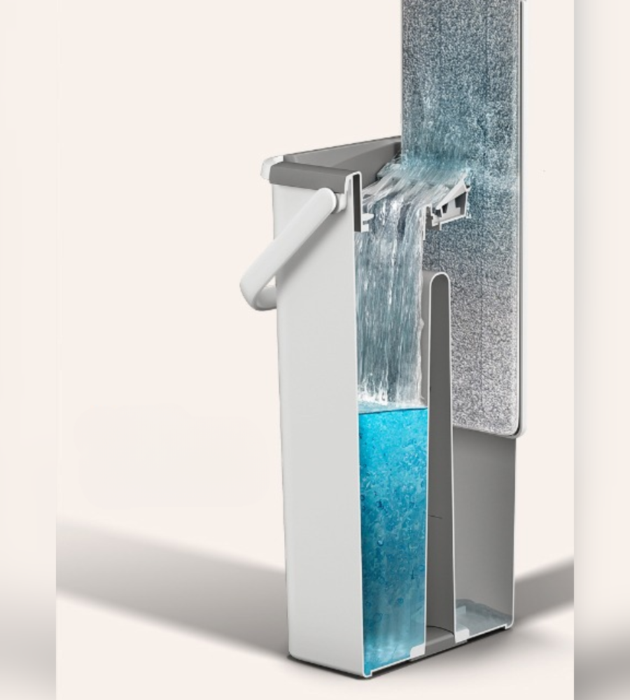 Magische Wischmop mit Eimer — Einfaches und schnelles Reinigen 