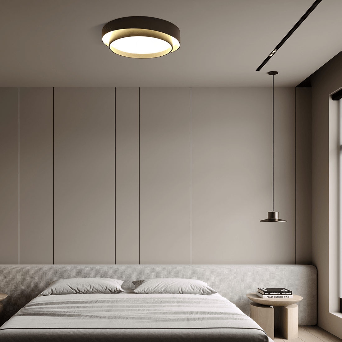 Plafonnier LED Disque – Lumière Et Confort Visuel