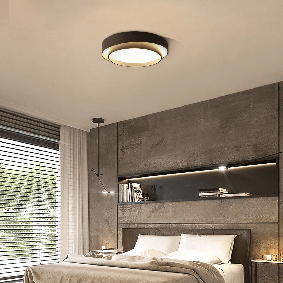 Plafonnier LED Disque – Lumière Et Confort Visuel