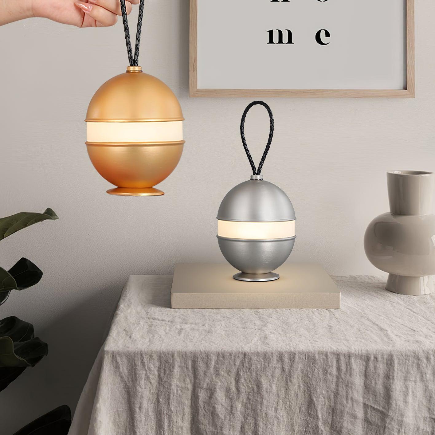 Lampe Sphère Rechargeable — Design Chic & Lumière Détente