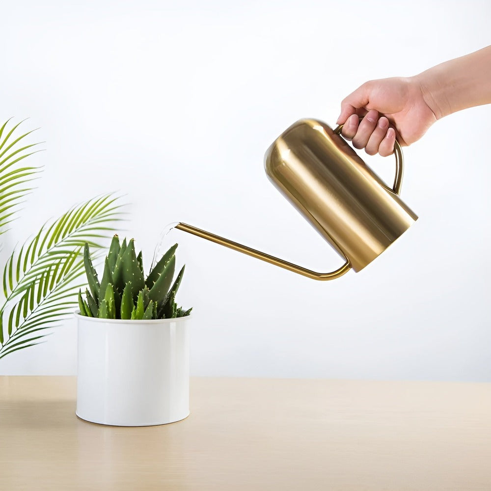 1,5-litrová kanva s dlhým výtokom - praktická kapacita a jemné zavlažovanie