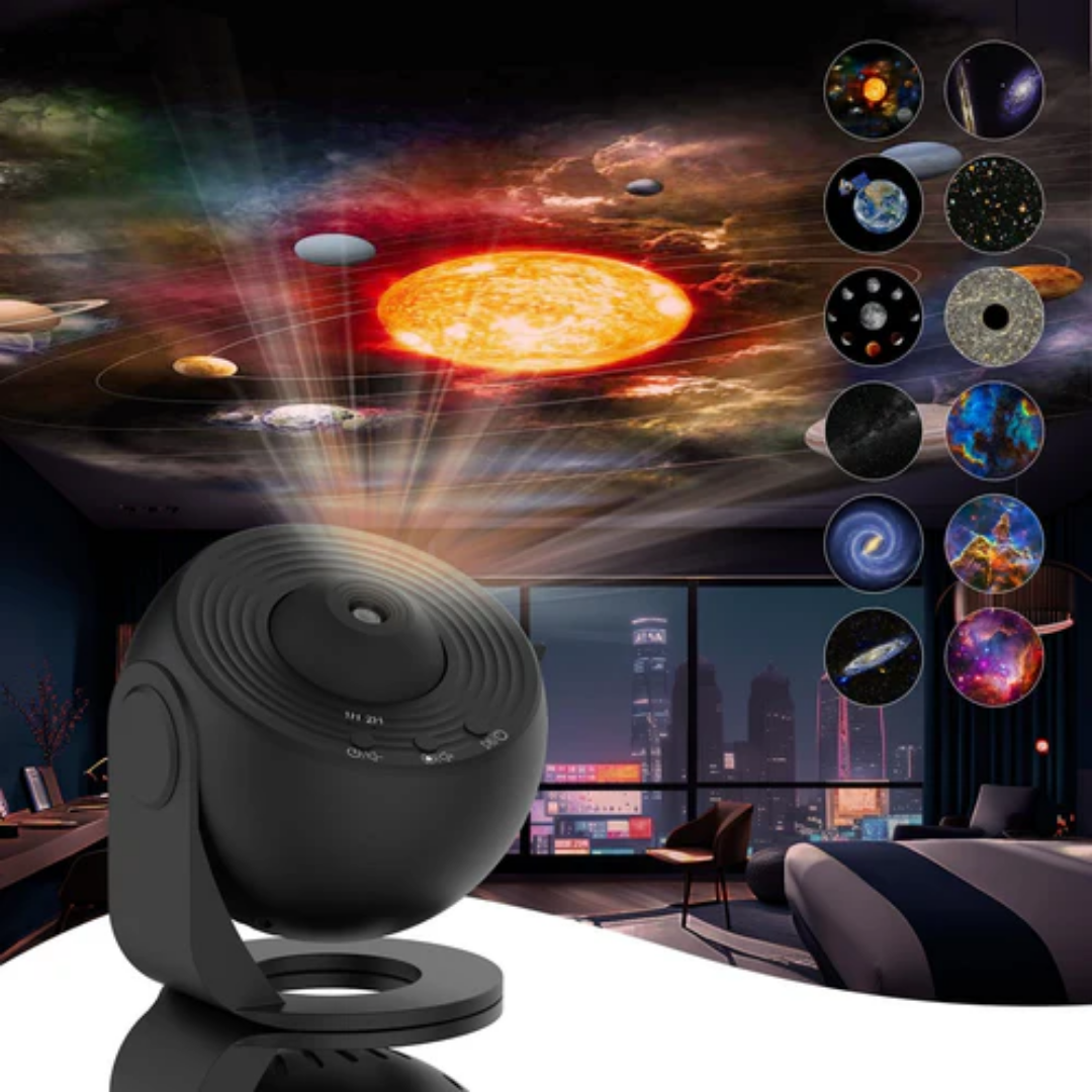 Lampe Projecteur Rotatif – 360° De Rêverie Stellaire À La Maison
